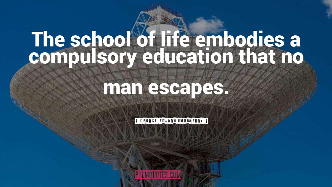 Compulsory Education quotes by George Edward Woodberry