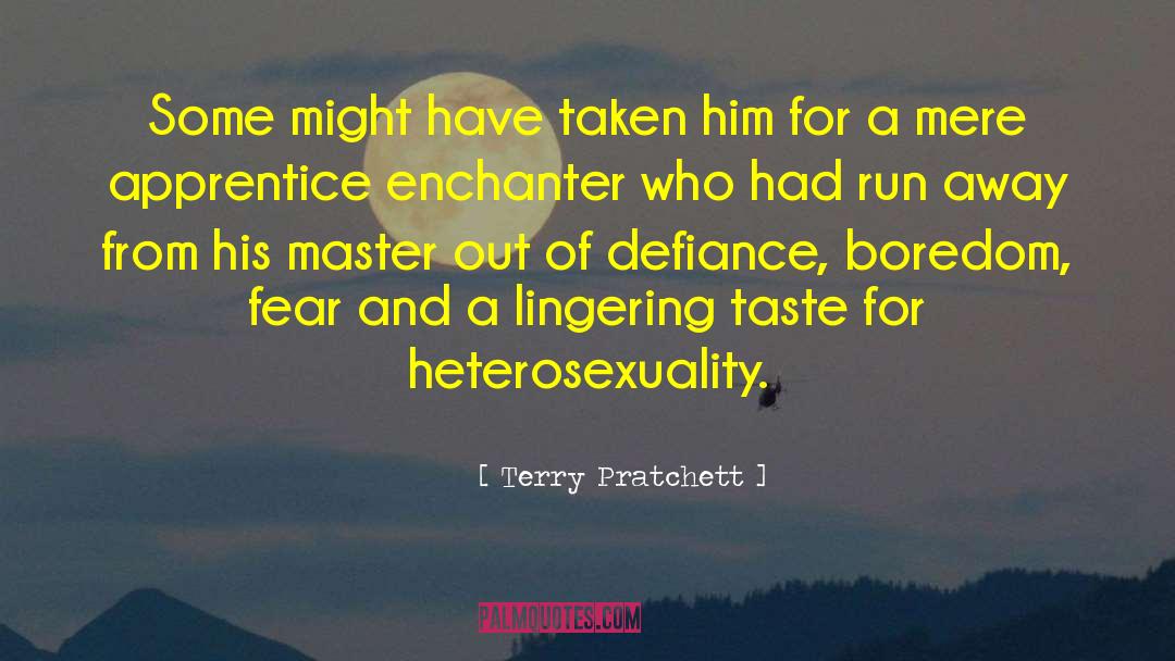 Compulsory Heterosexuality quotes by Terry Pratchett