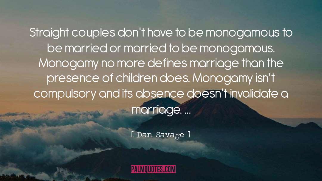 Compulsory quotes by Dan Savage