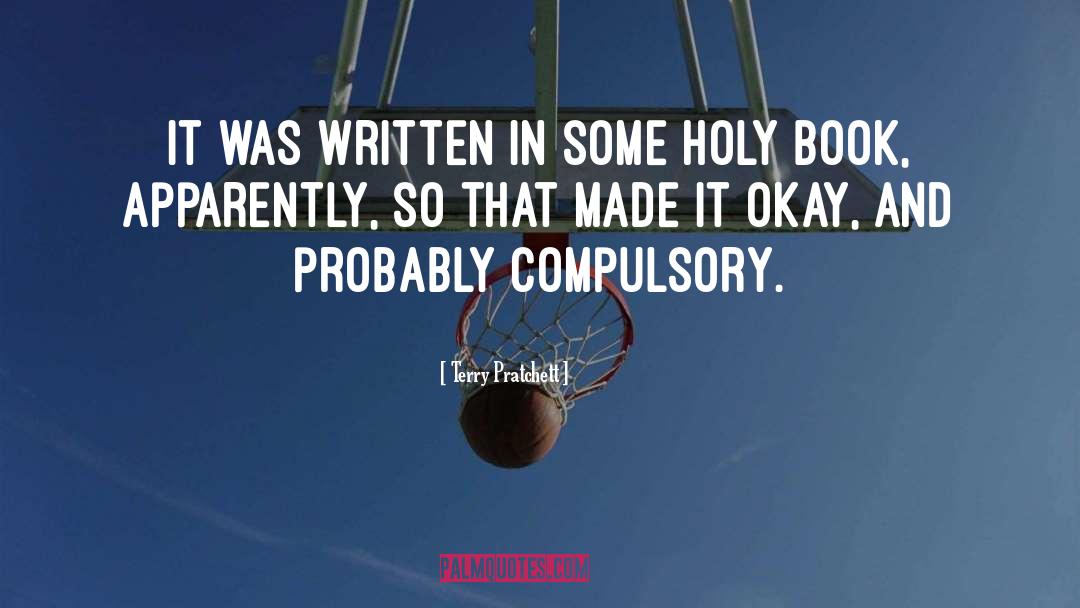 Compulsory quotes by Terry Pratchett