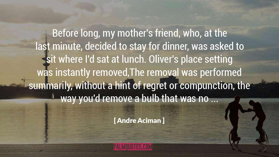 Compunction quotes by Andre Aciman