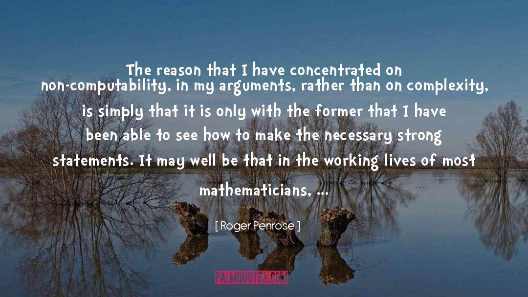 Computation quotes by Roger Penrose