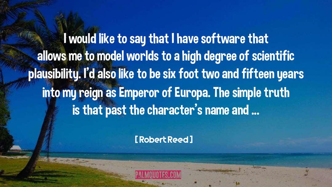 Computational Model quotes by Robert Reed