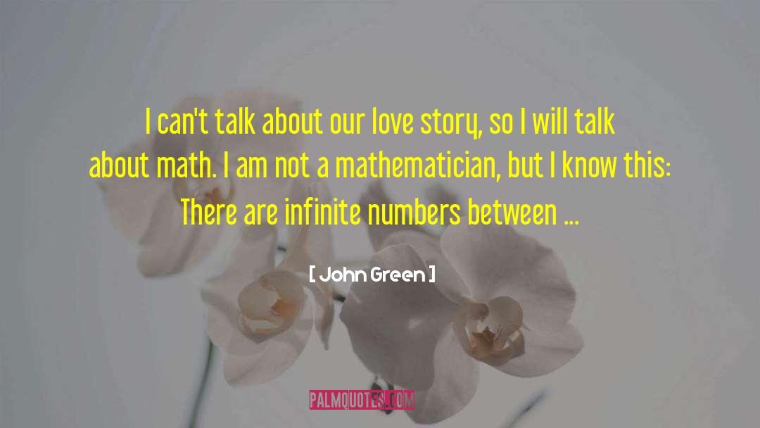 Computations Math quotes by John Green