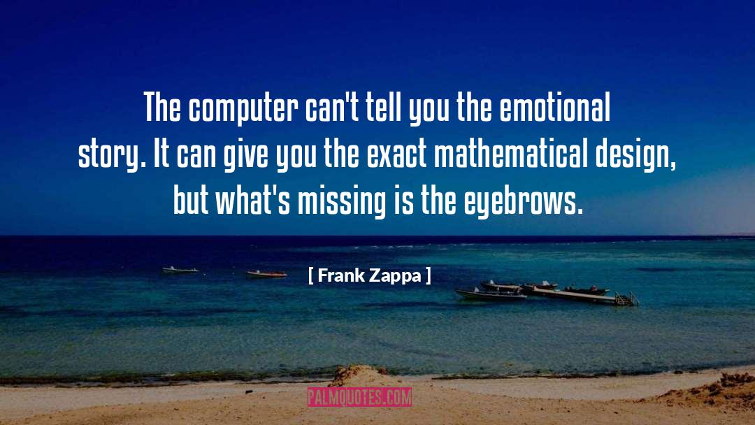 Computer Graphics quotes by Frank Zappa