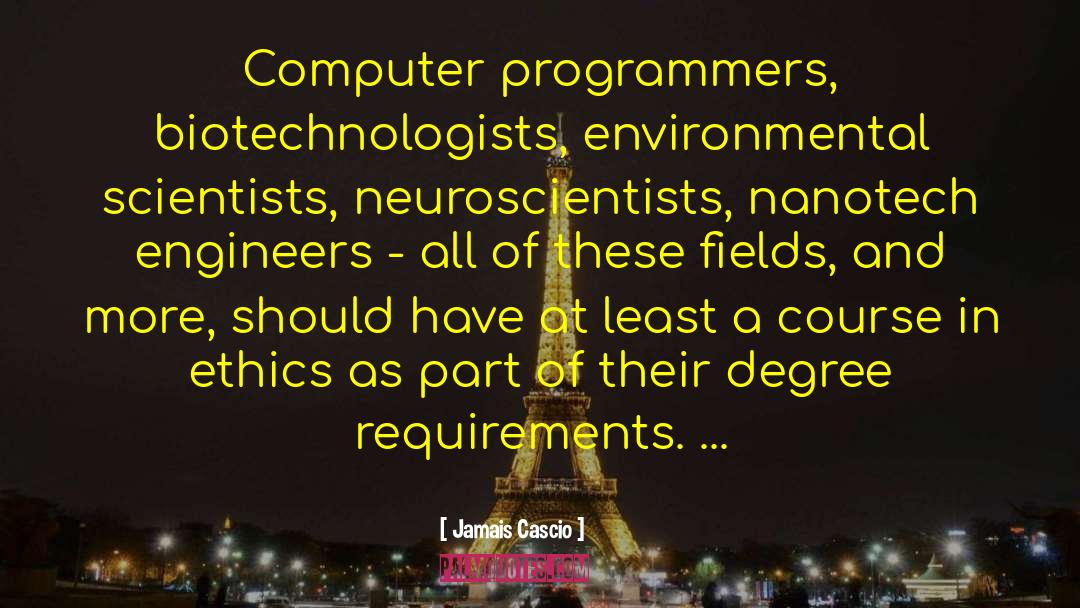 Computer Programmers quotes by Jamais Cascio