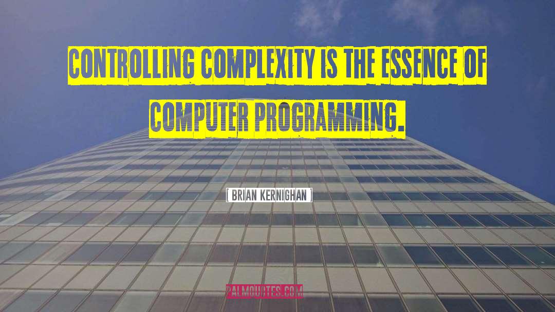 Computer Programming quotes by Brian Kernighan