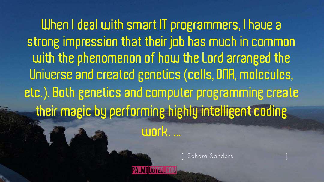 Computer Programming quotes by Sahara Sanders