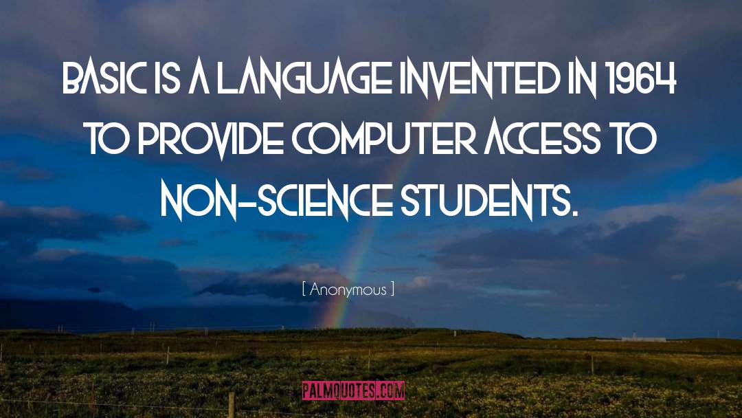 Computer Science Geek quotes by Anonymous