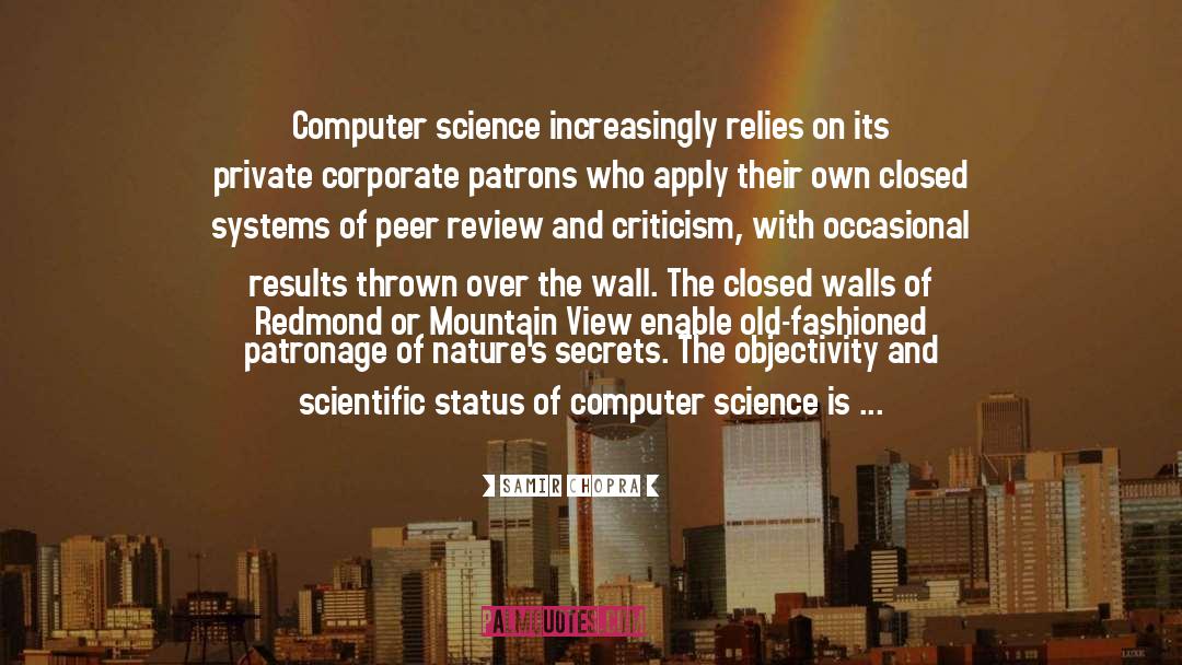 Computer Science quotes by Samir Chopra