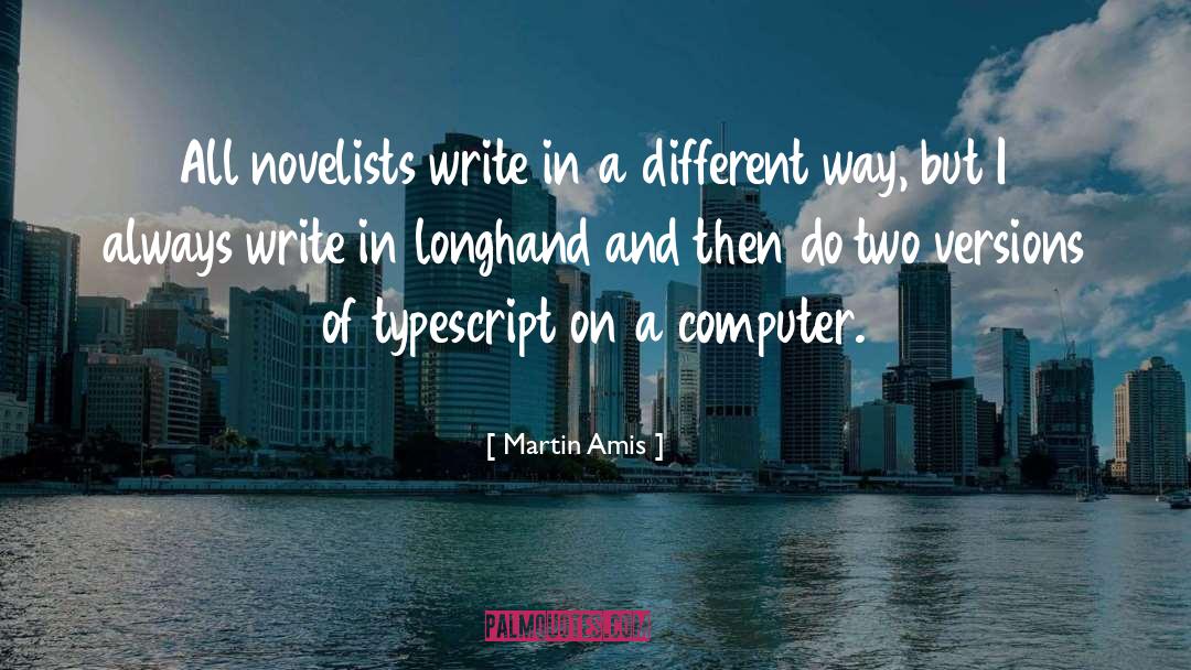 Computer Screen quotes by Martin Amis
