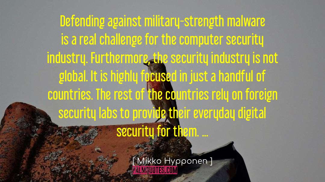 Computer Security quotes by Mikko Hypponen