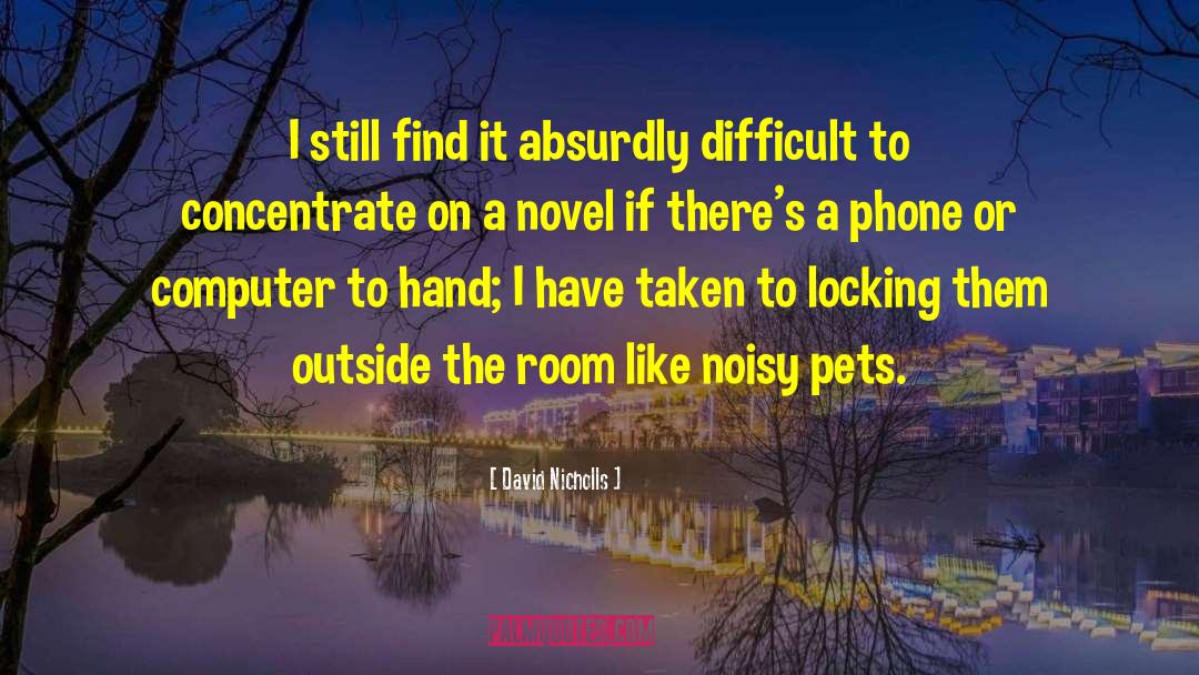 Computer Security quotes by David Nicholls