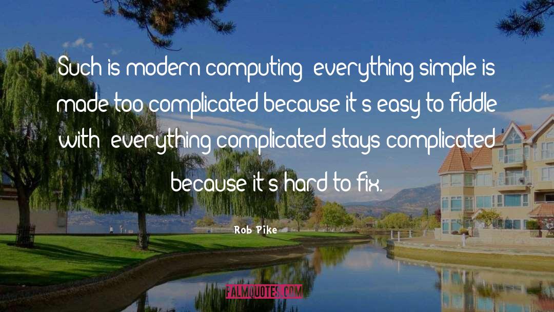 Computing quotes by Rob Pike