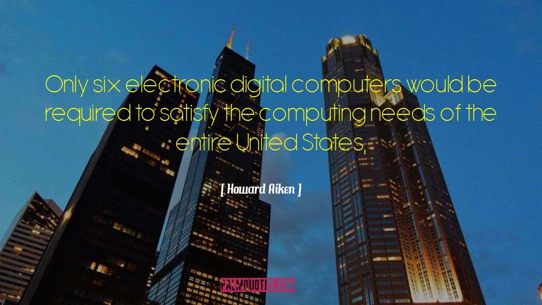Computing quotes by Howard Aiken