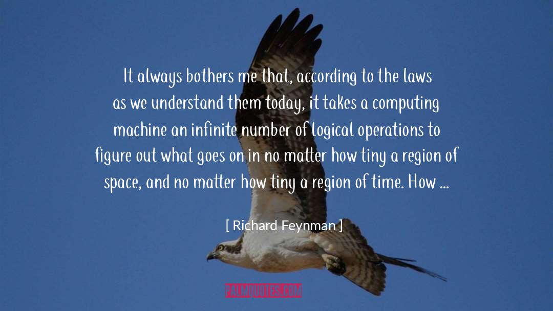 Computing quotes by Richard Feynman
