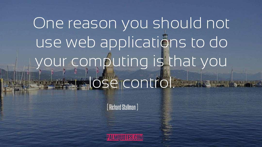 Computing quotes by Richard Stallman