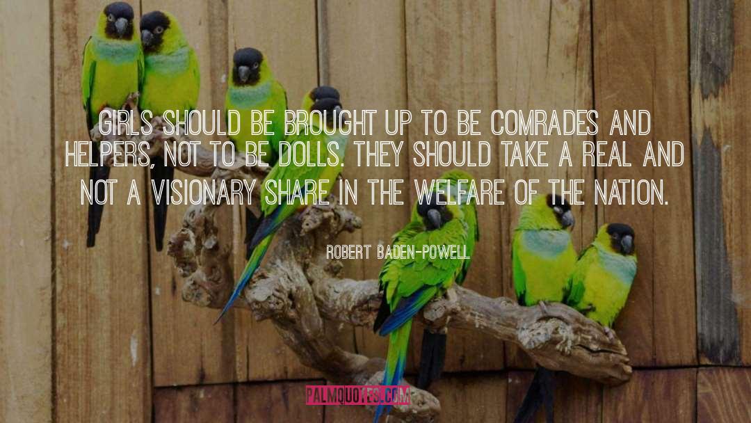 Comrade quotes by Robert Baden-Powell