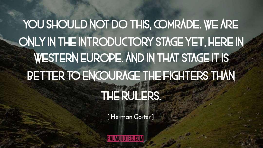 Comrade quotes by Herman Gorter