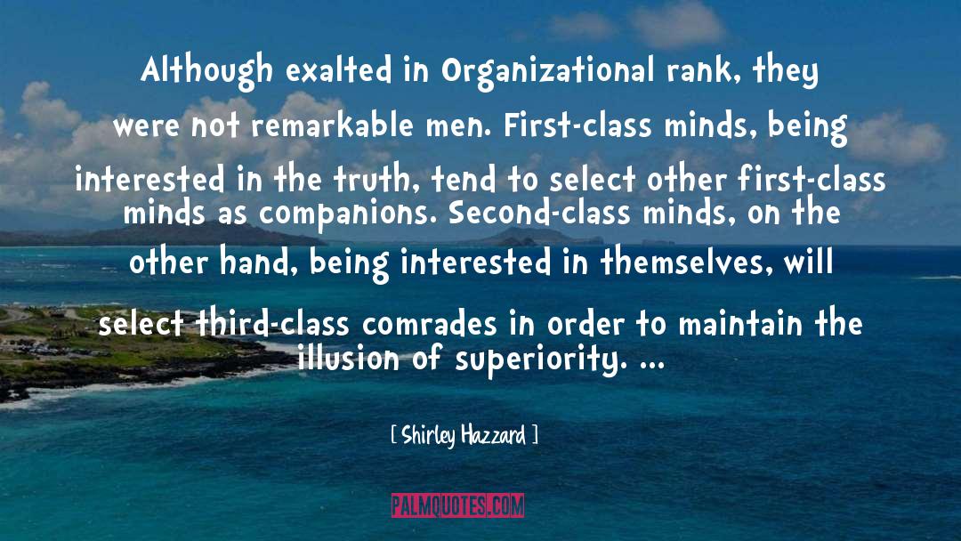 Comrades quotes by Shirley Hazzard