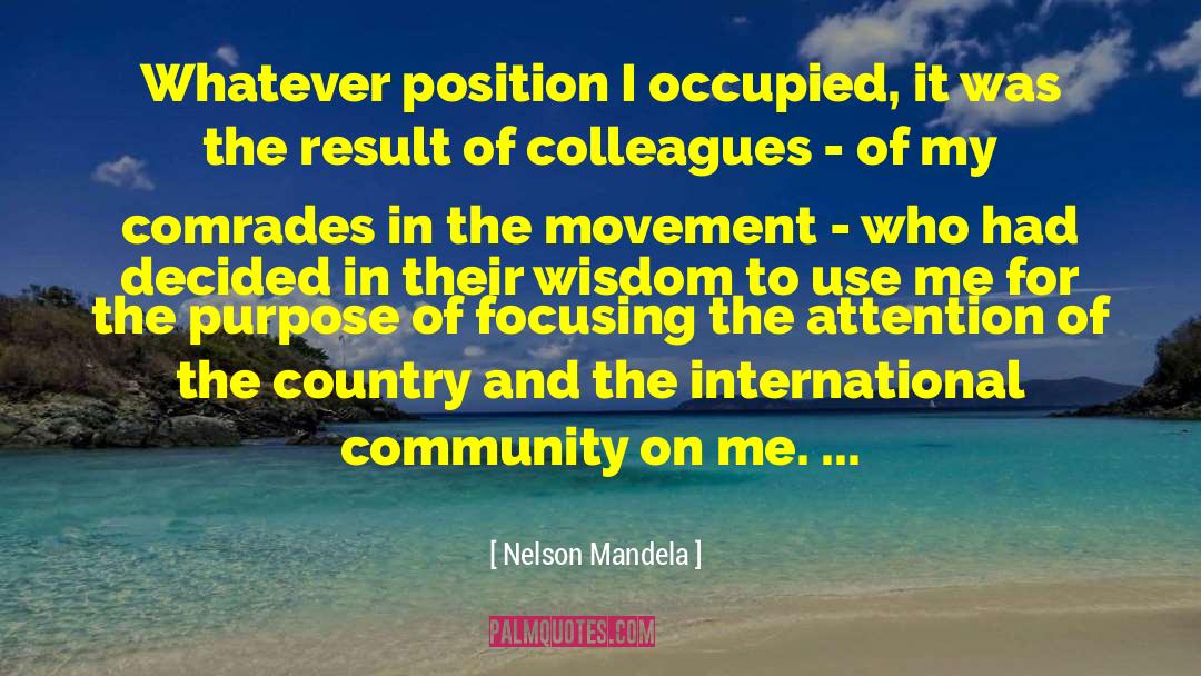 Comrades quotes by Nelson Mandela