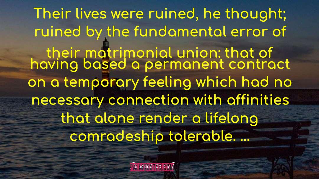 Comradeship quotes by Thomas Hardy