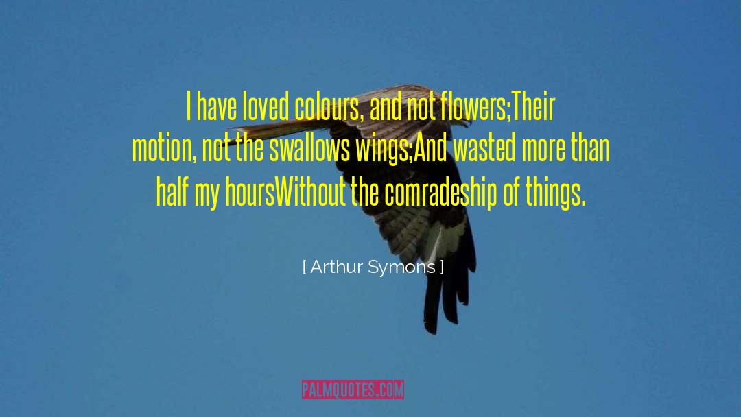 Comradeship quotes by Arthur Symons