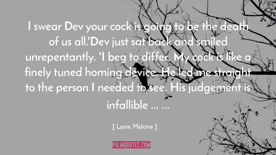 Comtemporary Romance quotes by Lanie Malone