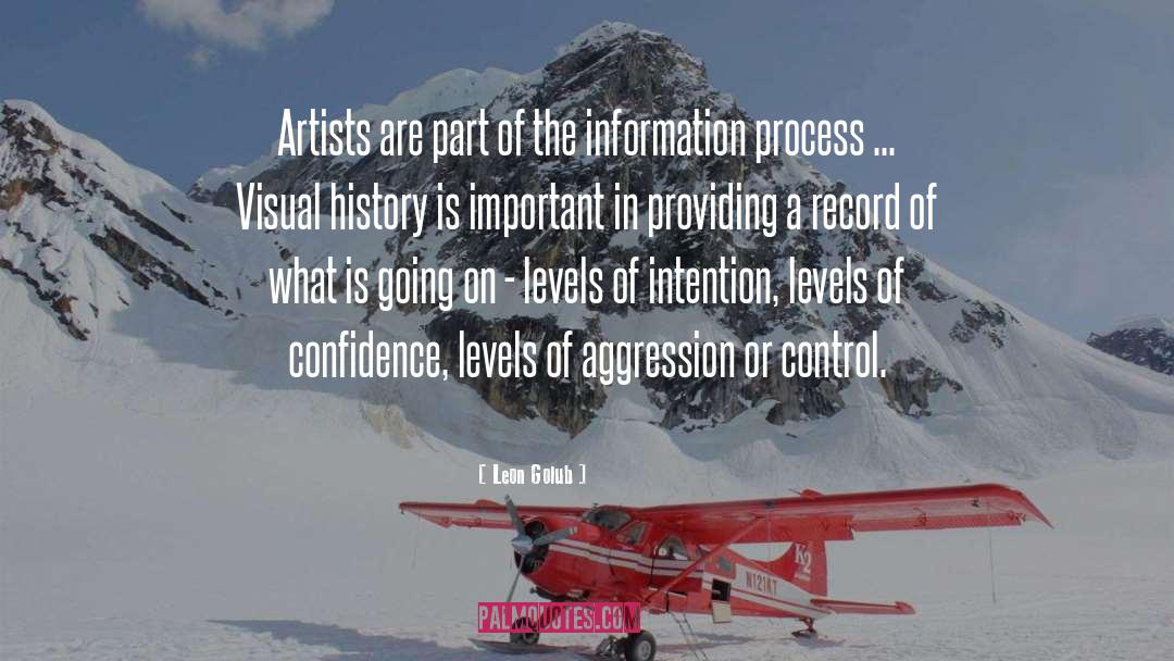 Con Artist quotes by Leon Golub