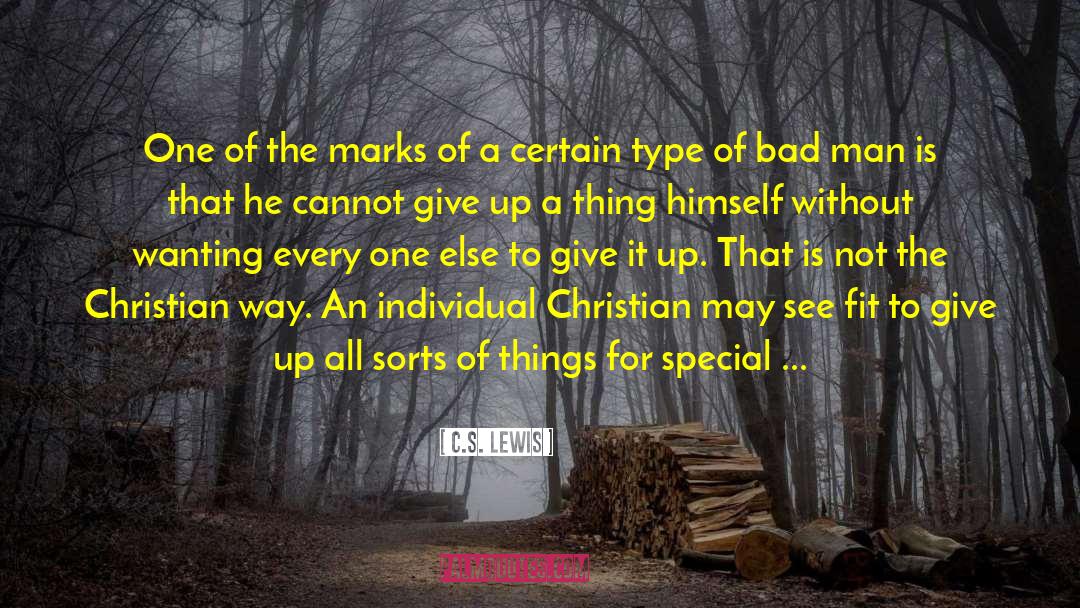 Con Man S Mark quotes by C.S. Lewis