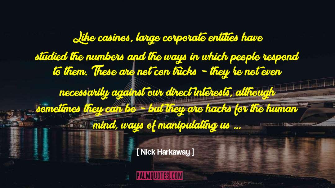 Con quotes by Nick Harkaway
