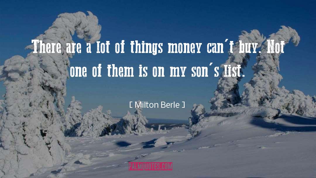 Concatenating Lists quotes by Milton Berle