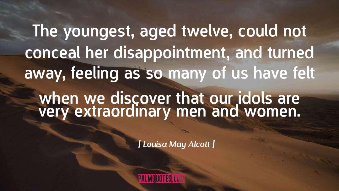 Conceal quotes by Louisa May Alcott