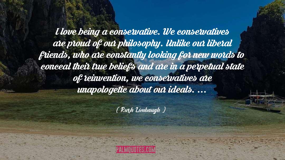 Conceal quotes by Rush Limbaugh
