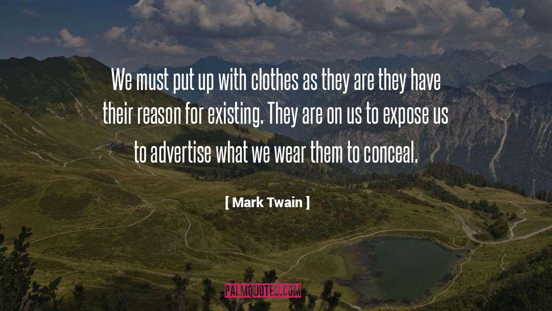 Conceal quotes by Mark Twain