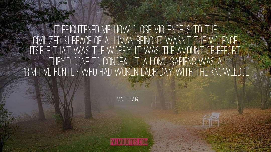 Conceal quotes by Matt Haig