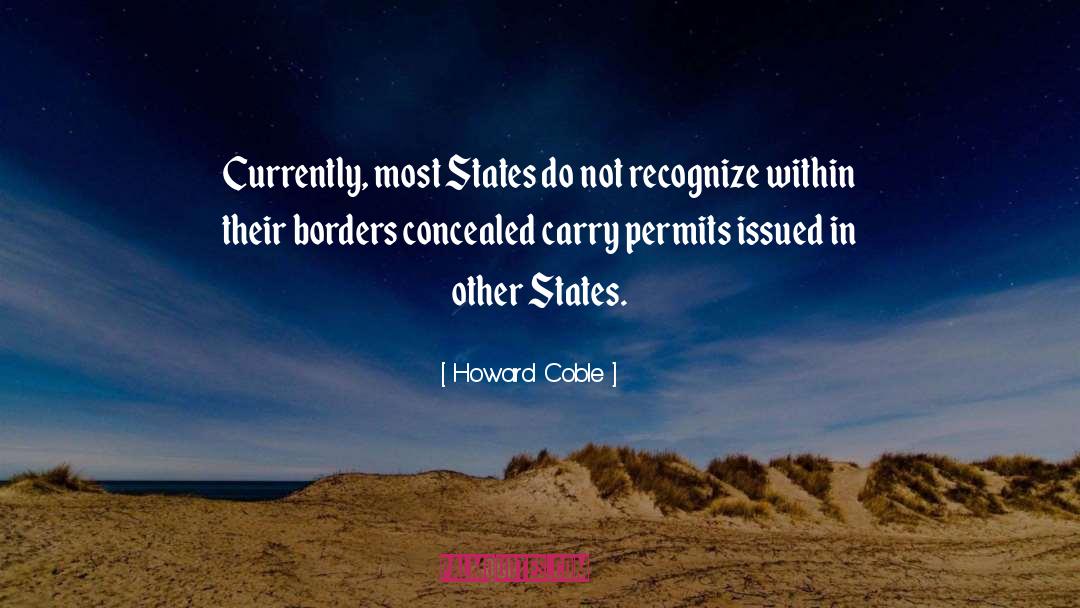 Concealed Carry quotes by Howard Coble