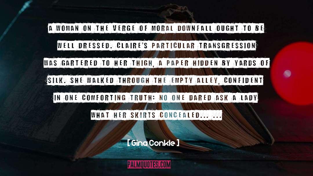 Concealed quotes by Gina Conkle