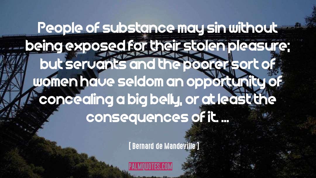 Concealing quotes by Bernard De Mandeville