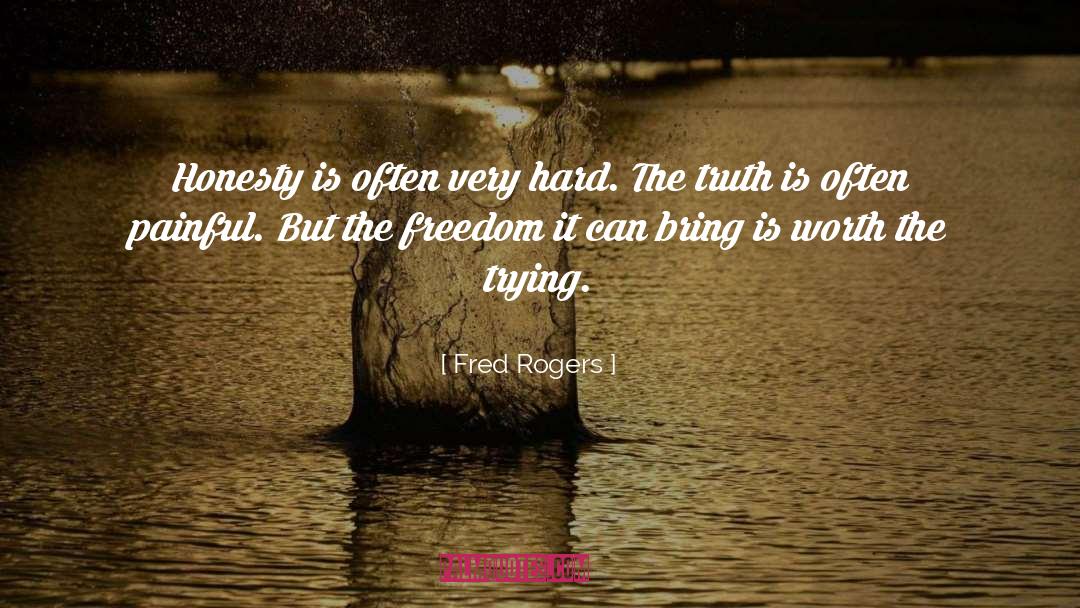 Concealing The Truth quotes by Fred Rogers