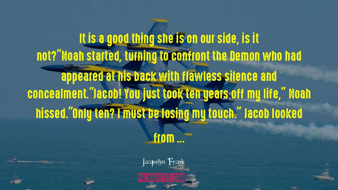 Concealment quotes by Jacquelyn Frank