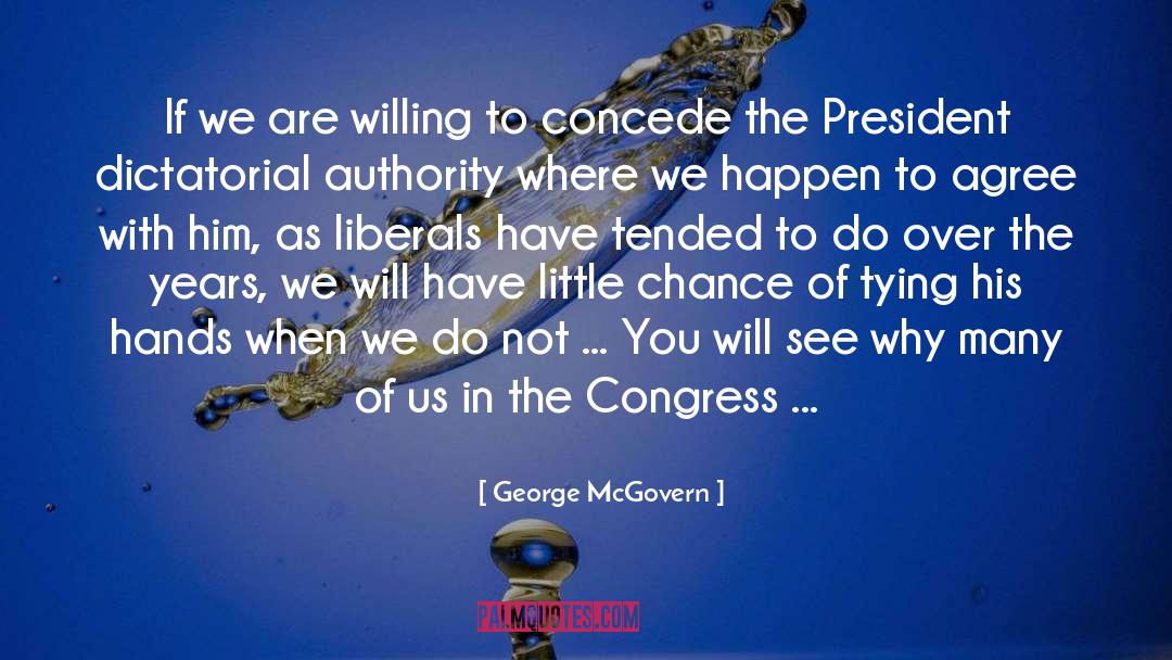 Concede quotes by George McGovern