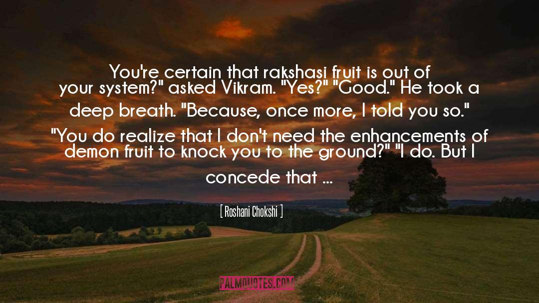 Concede quotes by Roshani Chokshi