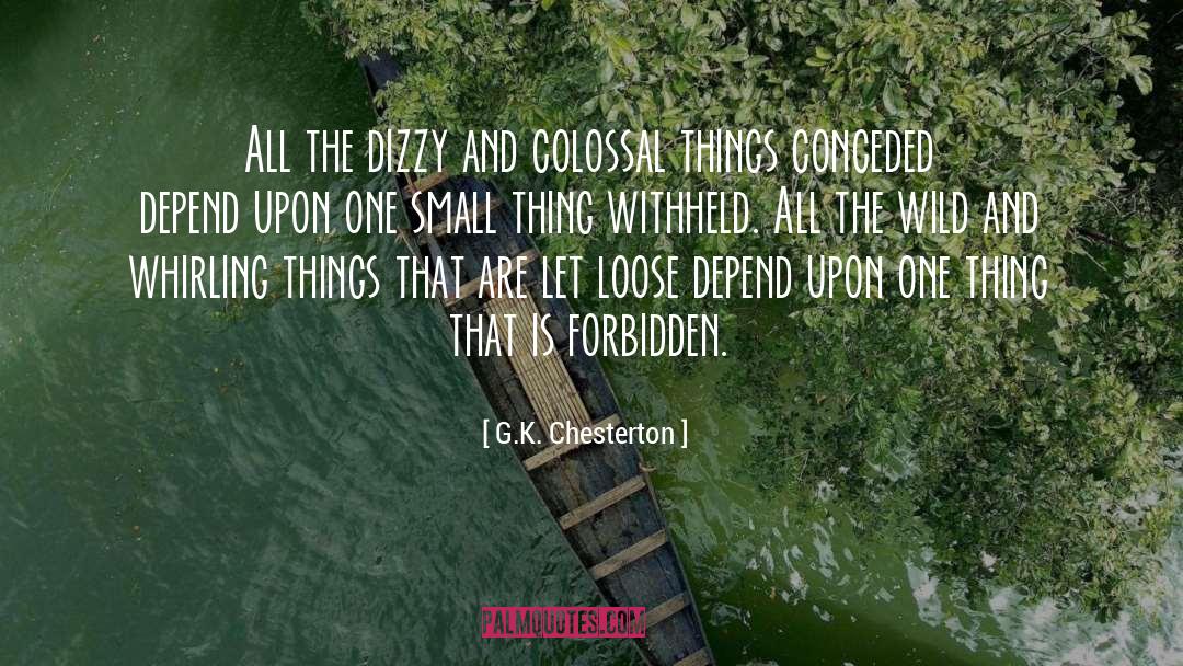 Conceded quotes by G.K. Chesterton