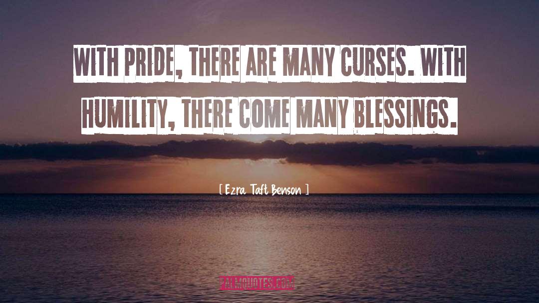 Conceit Faustus Pride quotes by Ezra Taft Benson