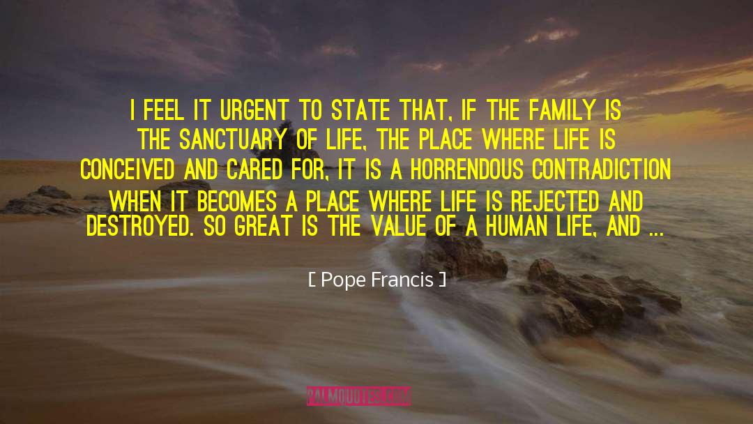 Conceived quotes by Pope Francis