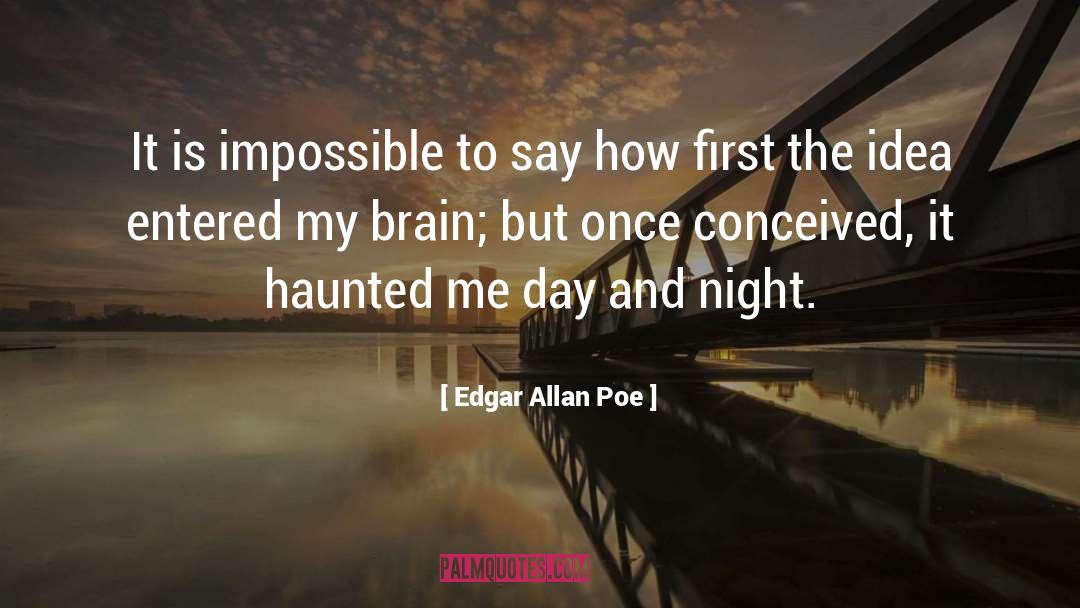 Conceived quotes by Edgar Allan Poe