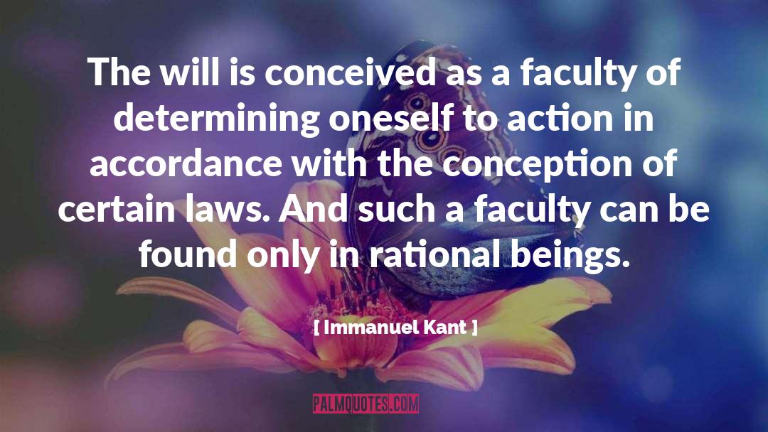 Conceived quotes by Immanuel Kant
