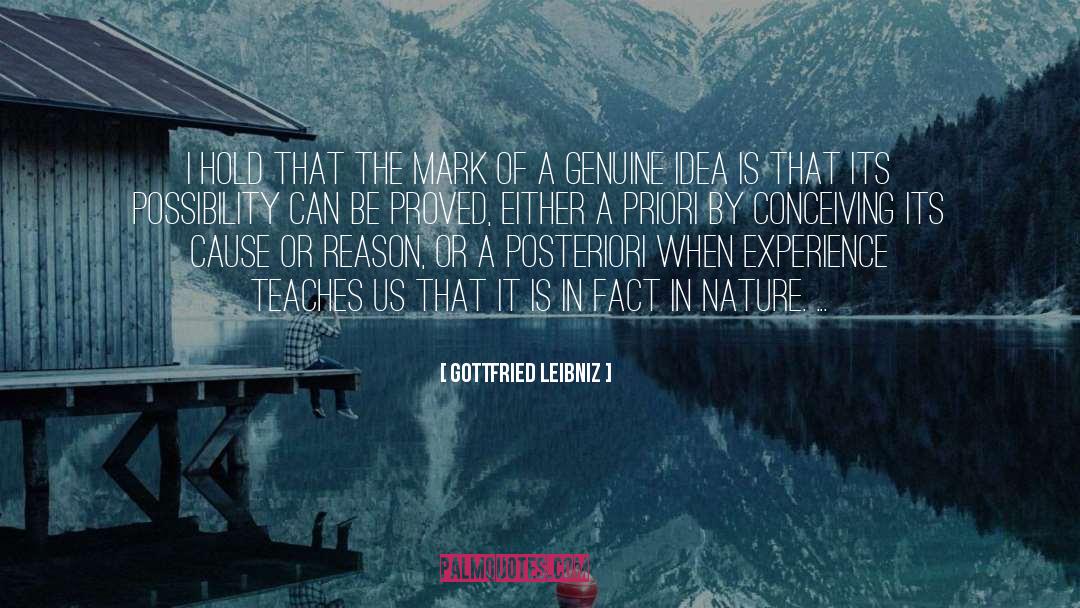 Conceiving quotes by Gottfried Leibniz