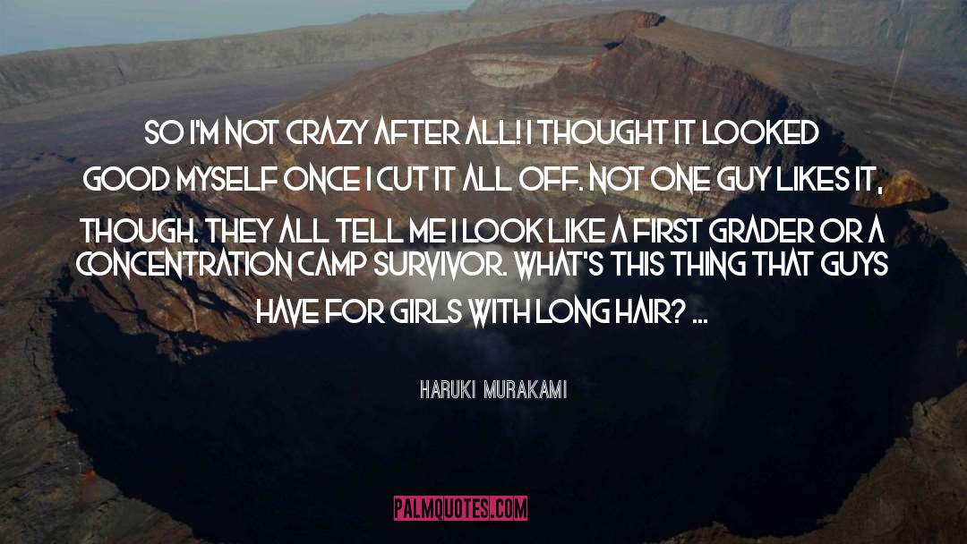 Concentration Camp Survivor quotes by Haruki Murakami